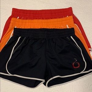 3 pair of Beachbody Turbo Fire Shorts